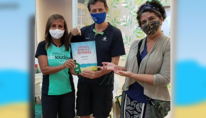 A PRIMEIRA AVENTURA DE JÔ E PETITA para os Anjos da Areia